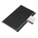 Business Name ID Credit Card Holder Bookcase Organizer Black