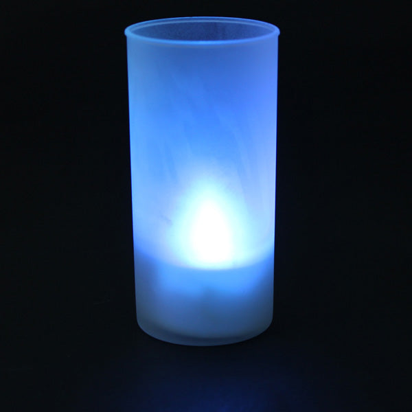 Romantic Flameless Blow Sound Sensor LED Candle Tea light