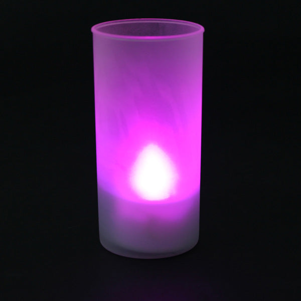 Romantic Flameless Blow Sound Sensor LED Candle Tea light