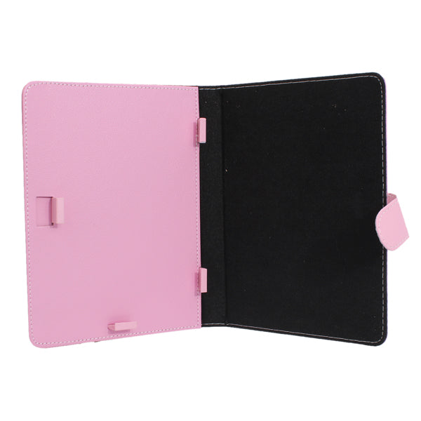 Folio Leather Case Pouch With Folding Stand For 8 Inch Tablet