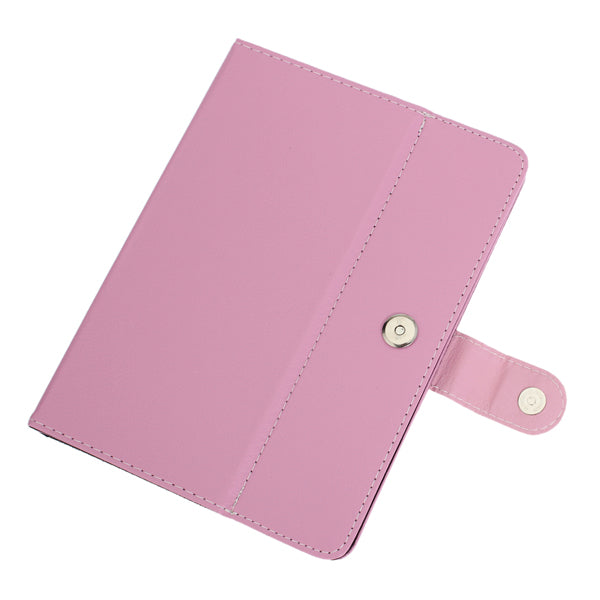 Folio Leather Case Pouch With Folding Stand For 8 Inch Tablet