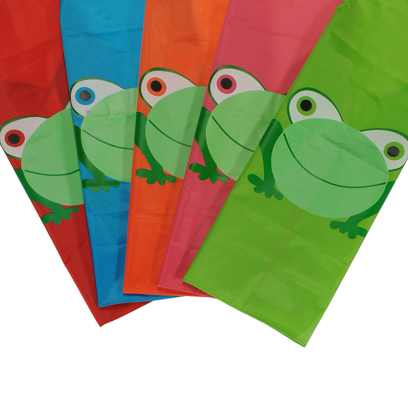 Childern Kids Cartoon Frog Printed Waterproof Costume Painting Apron