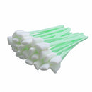 Effetool 50pcs 127mm Cleaning Swabs Sponge Swabs Machine Sponge Stick Clean Cotton Swab