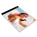 1X(A4 Light Box Tracer With Scale Ultra-Thin Usb Dimmable Brightness Led Ar