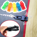 Outdoor Tent Awning Canopy Windshield Plastic Clip Buckle Wind Rope Fixing Accessories
