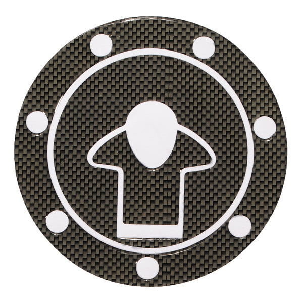7x Bolt Gas Cap Cover Tank Pad For Kawasaki Ninja ZX 9R