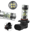 New 2X 9005 H10 9145 100W 6000K White Led Cree Headlight Bulbs Kit Fog Ligh C1K2