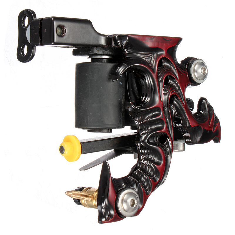 10 Wrap Coils Low Carbon Tattoo Machine Gun