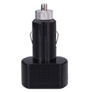 Mini Car LCD Battery Voltage Meter Monitor 12V Black