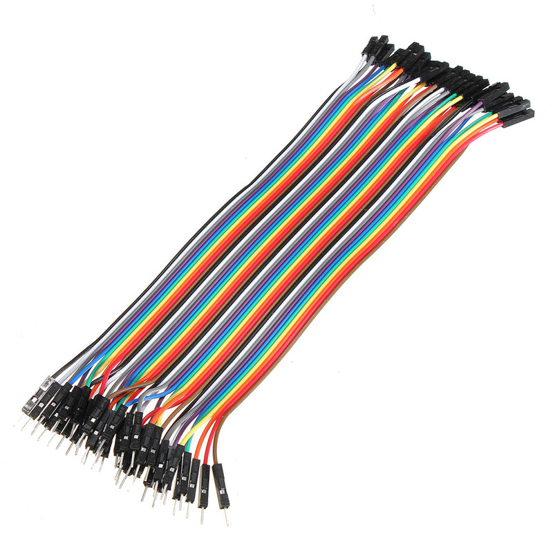 40pcs 20cm Male To Female Jumper Cable Dupont Wire For