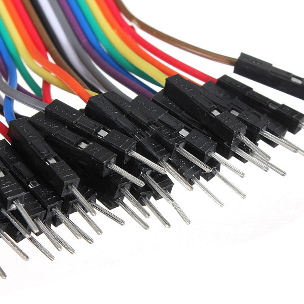 40pcs 20cm Male To Female Jumper Cable Dupont Wire For