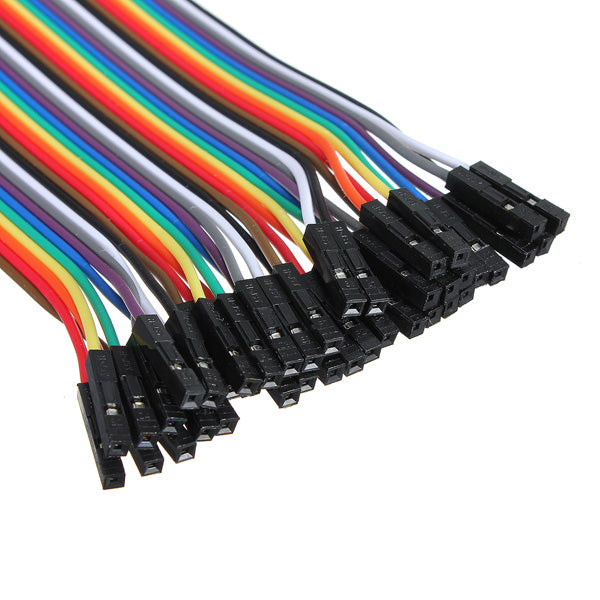 40pcs 20cm Male To Female Jumper Cable Dupont Wire For