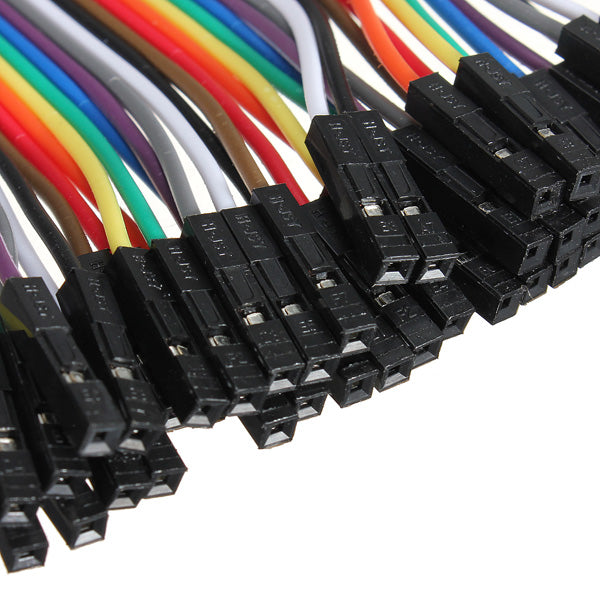 40pcs 20cm Male To Female Jumper Cable Dupont Wire For