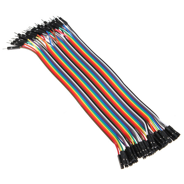 40pcs 20cm Male To Female Jumper Cable Dupont Wire For