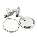 Motorcycle Universal Handlebar End Mirrors Alminium