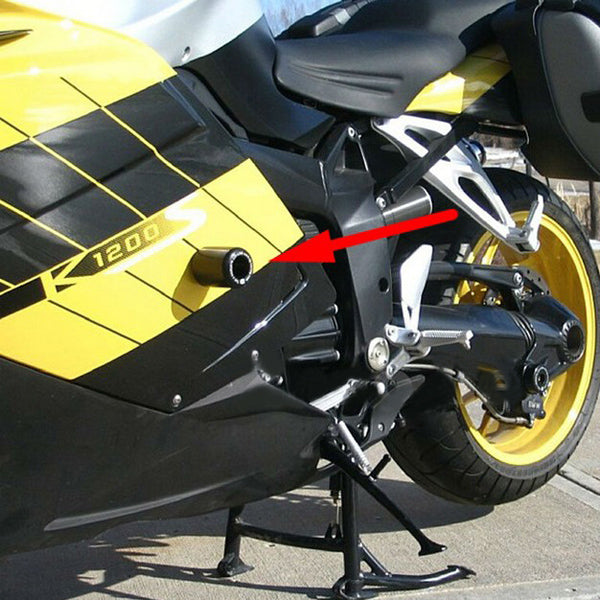 Carbon Fiber Style No Cut Frame Sliders Crash Protector for SUZUKI