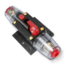 50A Car Audio Inline Circuit Breaker Fuse 12V System Protection 50AMP