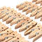 100PCS 35mm Natural Wooden Photo Paper Clips