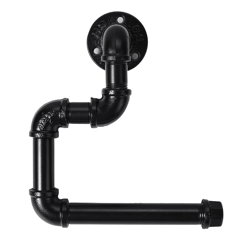 Wall Mounted Roll Paper Holder Towel Storage Organizer Hanger Kitchen Bathroom