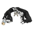 78cm Security Anti Theft Motorcycle Bicycle Chain Bike Lock With 2 Keys Black