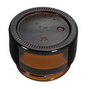 30mL Brown Amber Glass Small Jar Round Empty Black Lid Cream Balm Jar Container
