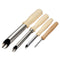 4 Pcs Round Hole Cutter Stainless Steel Circle Shaping Pottery Clay Sculpture Tools