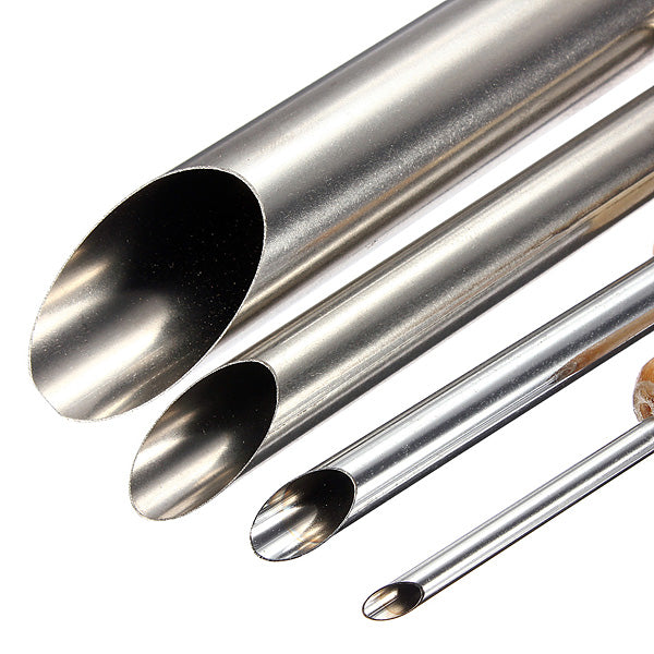 4 Pcs Round Hole Cutter Stainless Steel Circle Shaping Pottery Clay Sculpture Tools