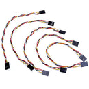 25pcs 4 Pin 20cm 2.54mm Jumper Cable DuPont Wire For  Female To Female