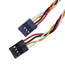 25pcs 4 Pin 20cm 2.54mm Jumper Cable DuPont Wire For  Female To Female