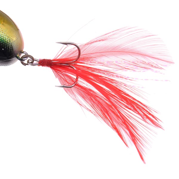 Fishing Lure Hard Lure Bait Mino Fasle Bait Treble Hooks With Feather