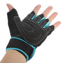 Sports Exercise Gloves Weight Lifting Gym Training Workout Wrist Wrap