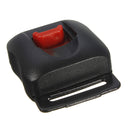Clip Chin Strap Quick Release Buckle For Motorcycle Helmet Black Red