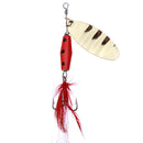 Paillette Spoon Lures Bass Lures Sequin Treble Hook Spinner Bait