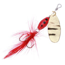 Paillette Spoon Lures Bass Lures Sequin Treble Hook Spinner Bait