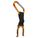 IPRee Camping Hiking Water Bottle Carabiner Buckle D Shape Strap Keychain Holder