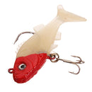 6.5CM Luminous Package Lead Fish Plastic Fishing Lure Bass Lure Bait