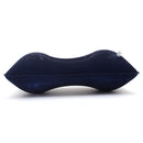 New Blue Travel Inflatable Soft Pillow Cushion Protect Neck