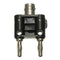 Adapter BNC Female Jack to Two Dual 4mm Banana Binding Male Connector