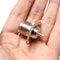UHF Female Jack 4 Hole 25mm Flange Solder Panel Mount RF connector