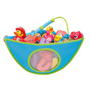Baby Bath Toy Storage Bag Waterproof Suction Cup Triangle Pouch