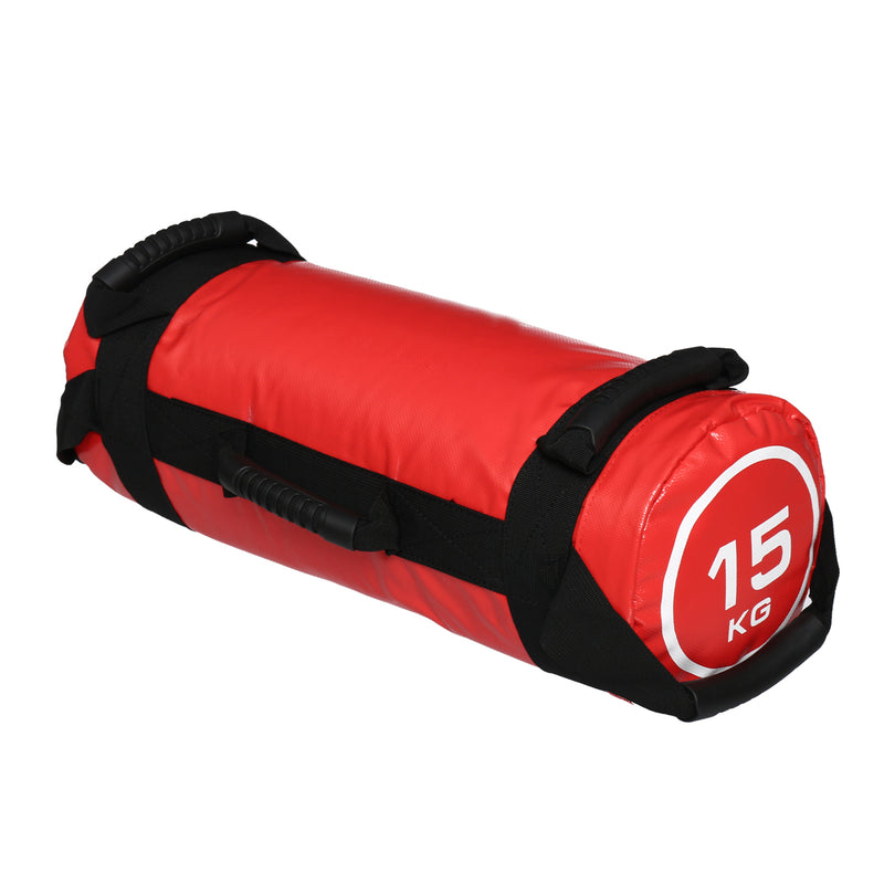 15-30KG Red Power Bag Weight Lifting Sandbag Outdoor Indoor Gym Fitness Training Sandbag