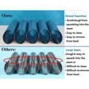 1X(Cannoli Tubes, 5 Inch Large Stainless Steel Cannoli Forms Non-Stick Crea
