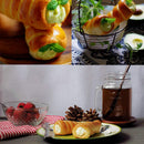 1X(Cannoli Tubes, 5 Inch Large Stainless Steel Cannoli Forms Non-Stick Crea