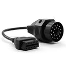 1X(OBD2 Scanner 20-Pin Connector For BMW E46 16-Pin Diagnostic Tool E39 E90