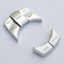 1X(For Bmw X1 X3 X5 X6 1/2/3/4/5/6/7 Series Car Multimedia Button Cover Kno