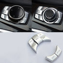 1X(For Bmw X1 X3 X5 X6 1/2/3/4/5/6/7 Series Car Multimedia Button Cover Kno
