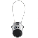 1X(Cute Cow Travel Lock Password Telescopic Mini Security Padlock for Outdo