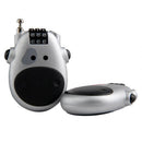 1X(Cute Cow Travel Lock Password Telescopic Mini Security Padlock for Outdo