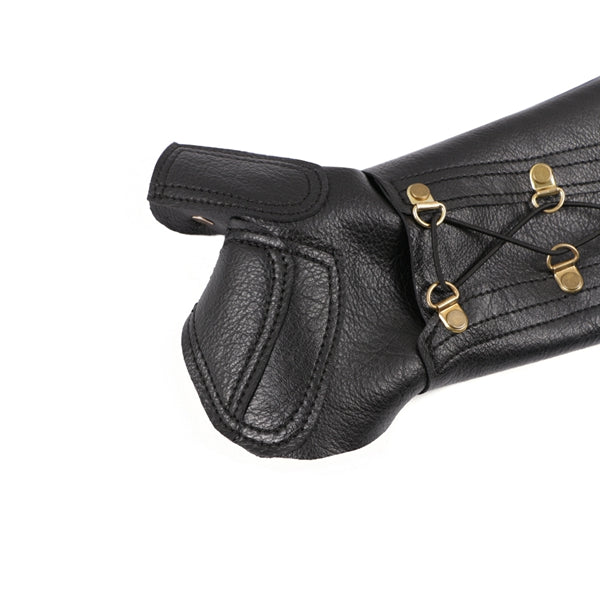 Outdoor Archery Bow 2 In 1 Arm Guards Leather Guard Protector Hunting Adjustable Shotting Protection