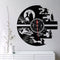 Emoyo EHJ94 Creative Wall Clock 3D Wall Clock Quartz Wall Clock For Home Office Decorations